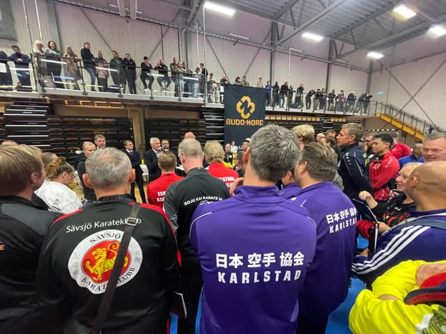 Coachmøte før turneringsstart